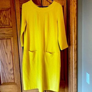 Boden yellow tunic.  Size 10 long.  Perfect for spring